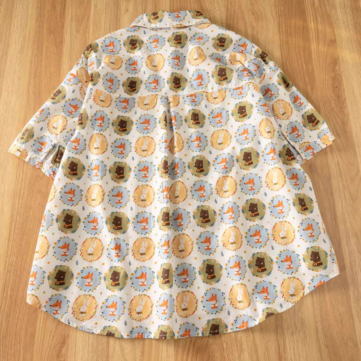 Woodland Frames Blouse (White/Multi)