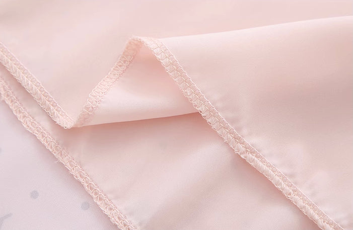 Sweet Cherry Tiered Shirt Dress (Pink)