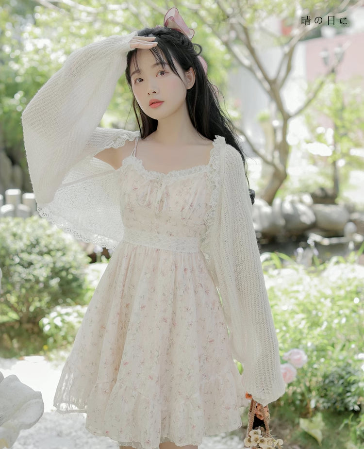 Sakura Twirl Mini Cami Dress (2 Colors)