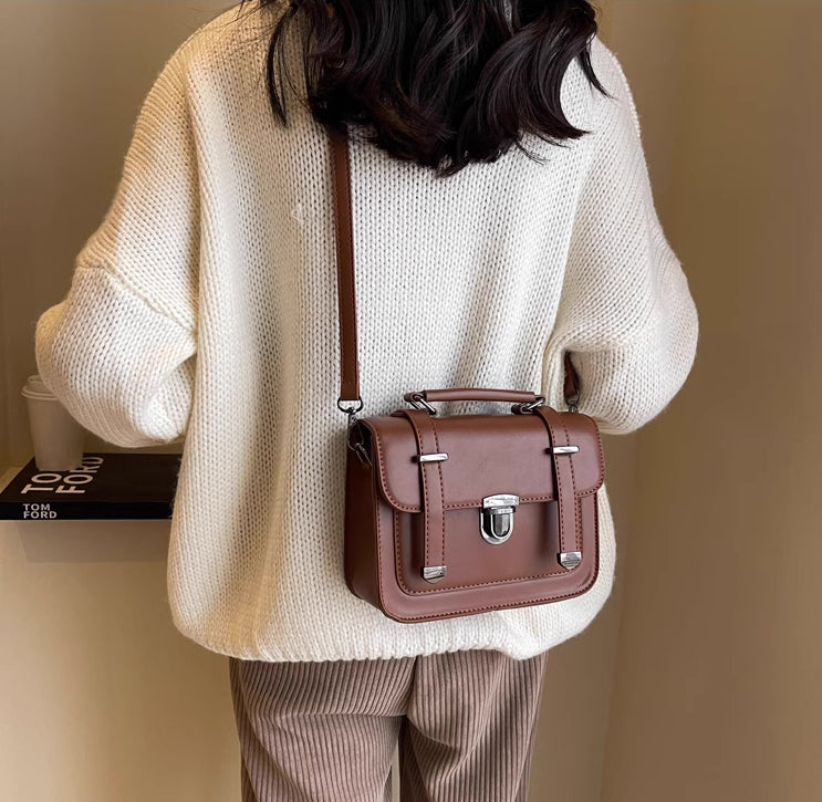 Buckle Satchel Bag (3 Colors)