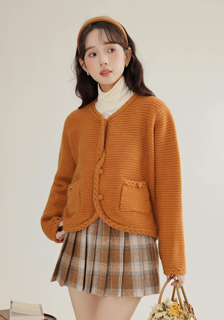 Toasted Plaid Pleated Tennis Skirt (3 Colors)