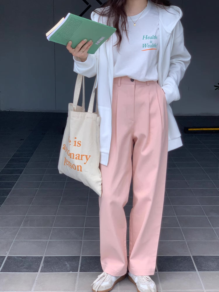 Boyfriend Work Pants (4 Colors)