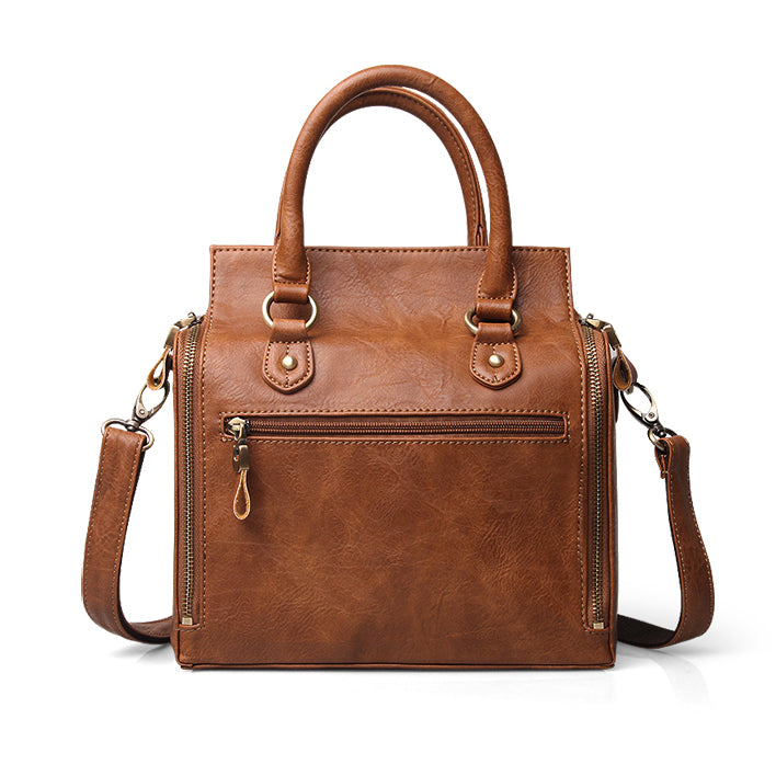 Traveller's Carry-All Bag (Cognac Brown)
