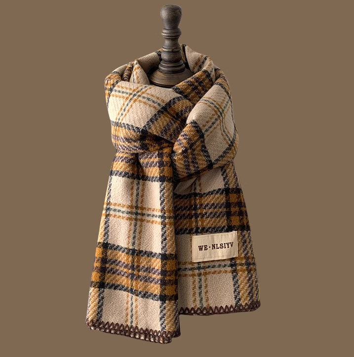 Brown Plaid Scarf Series (Assorted)