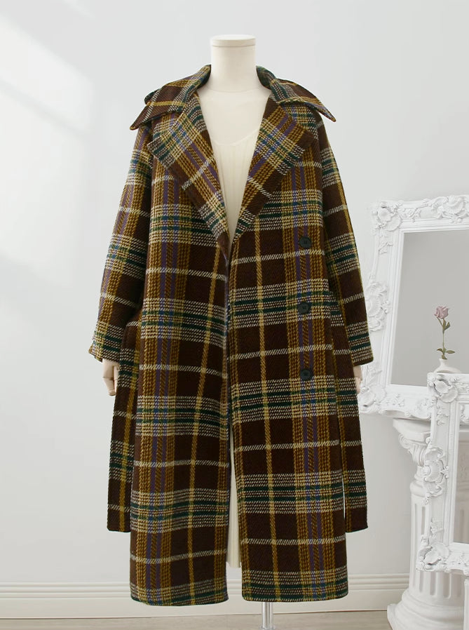 Forest Plaid Coat (2 Colors)