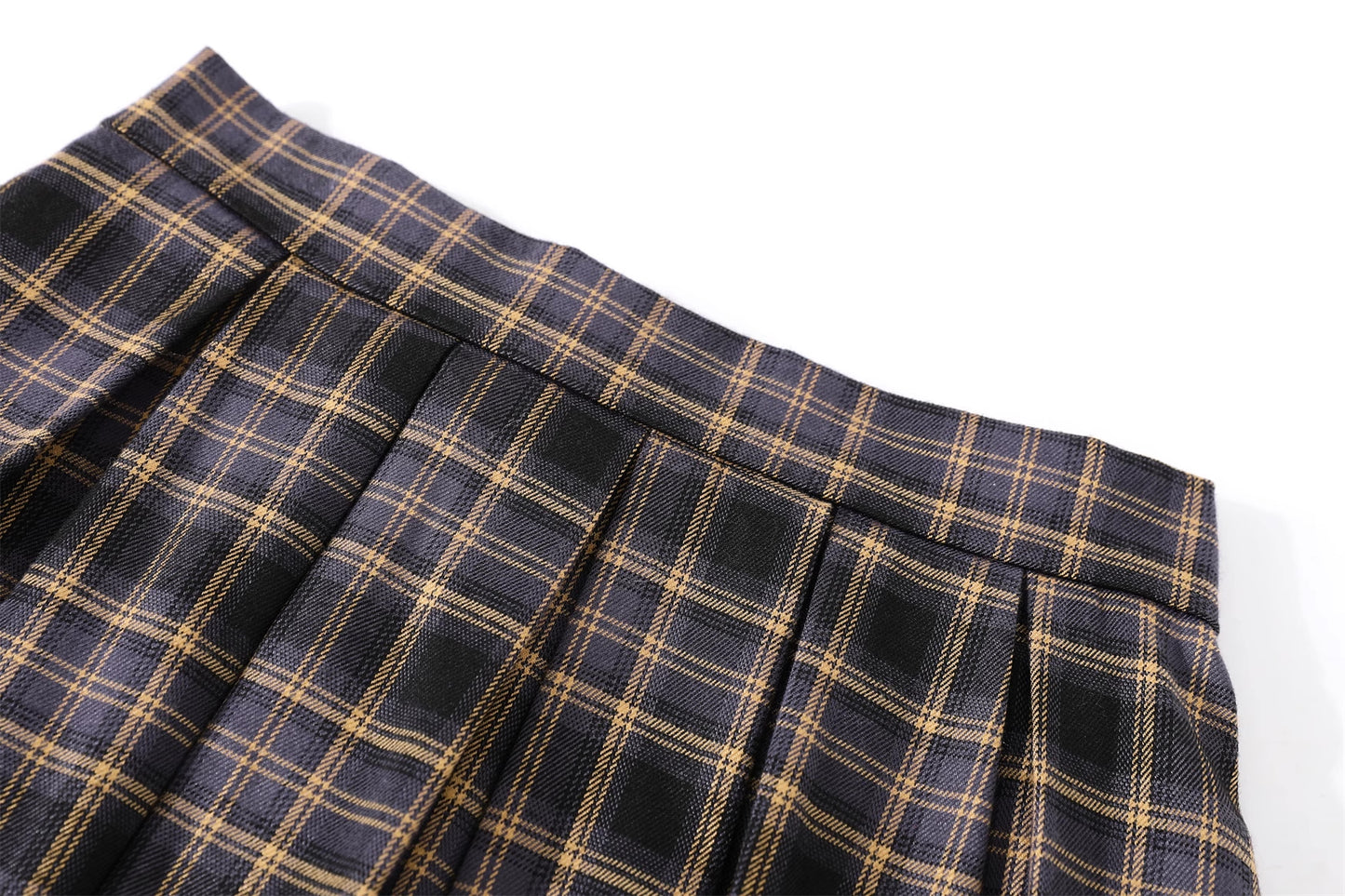 Autumnal Plaid Midi Skirt (3 Colors)