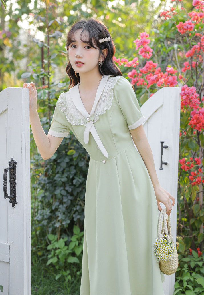 Beth Sailor Midi Dress (2 Colors)