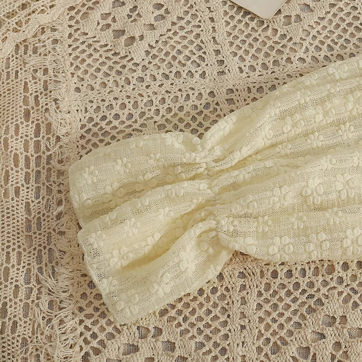 Sheer Floral Lace Tie Cardigan (5 Colors)