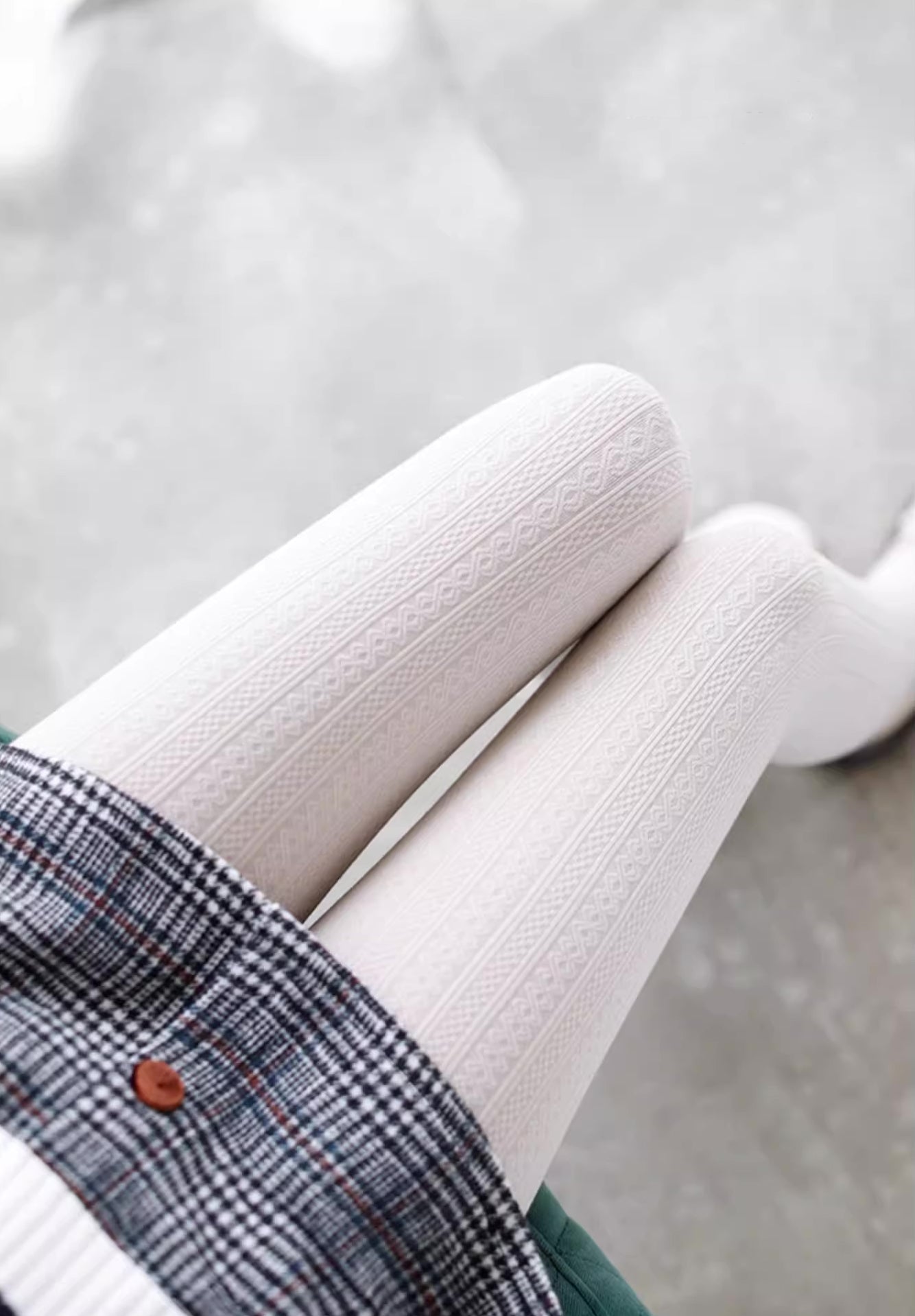 Cable Knit Tights (13 Colors)
