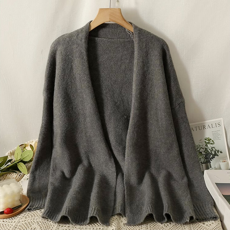 Basic Open Front Cardigan (7 Colors)