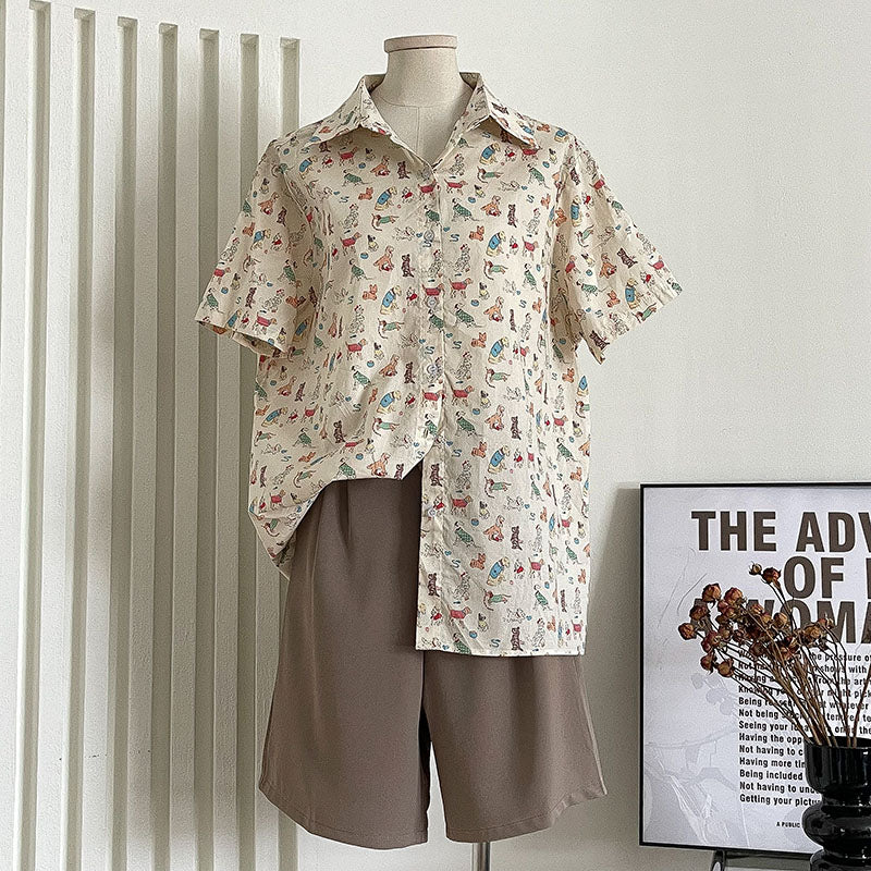 Best Boy Button Up Shirt (Cream)