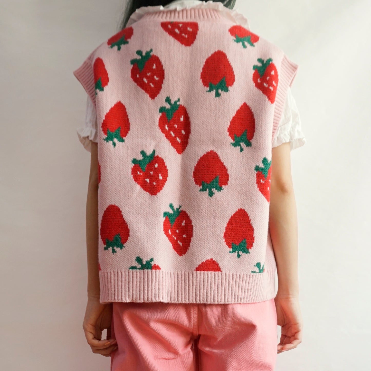 Strawberry Vest (Pink)