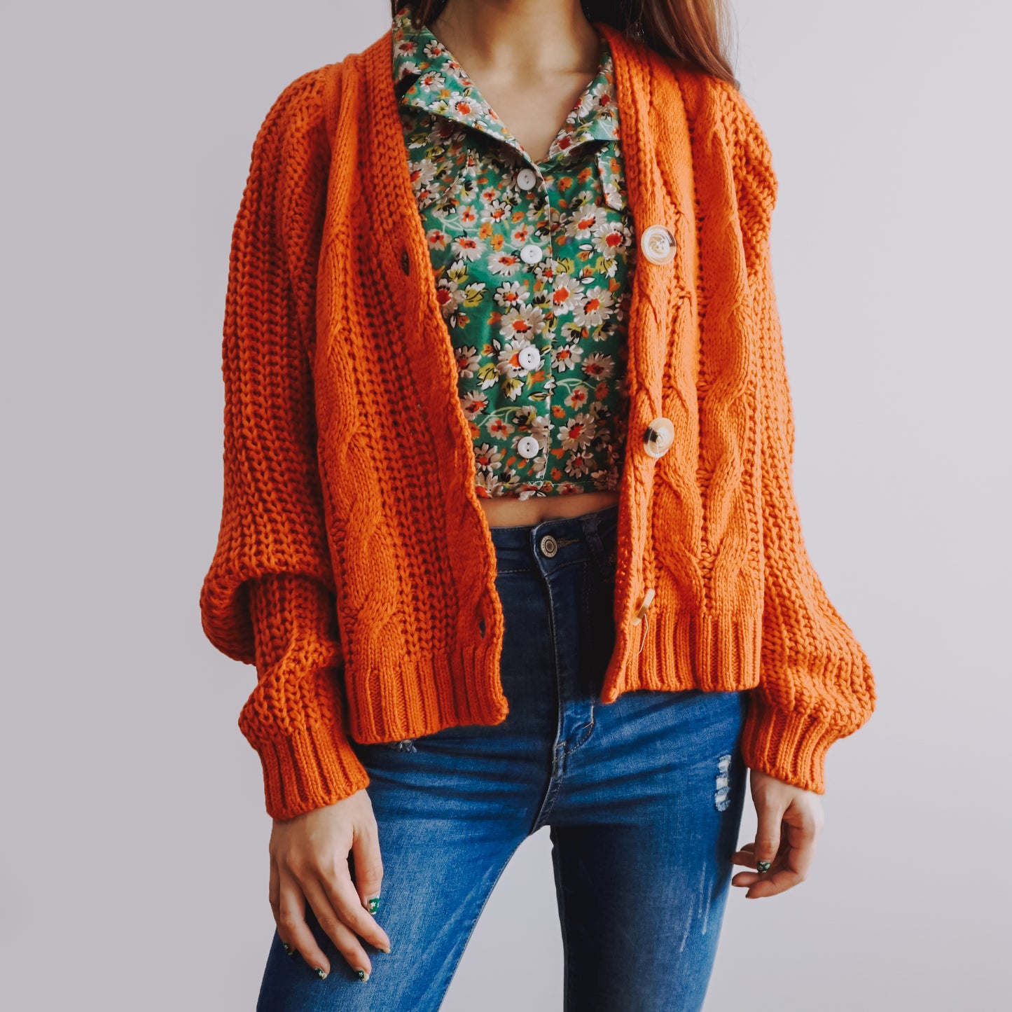 Cable Knit Cardigan (6 Colors)
