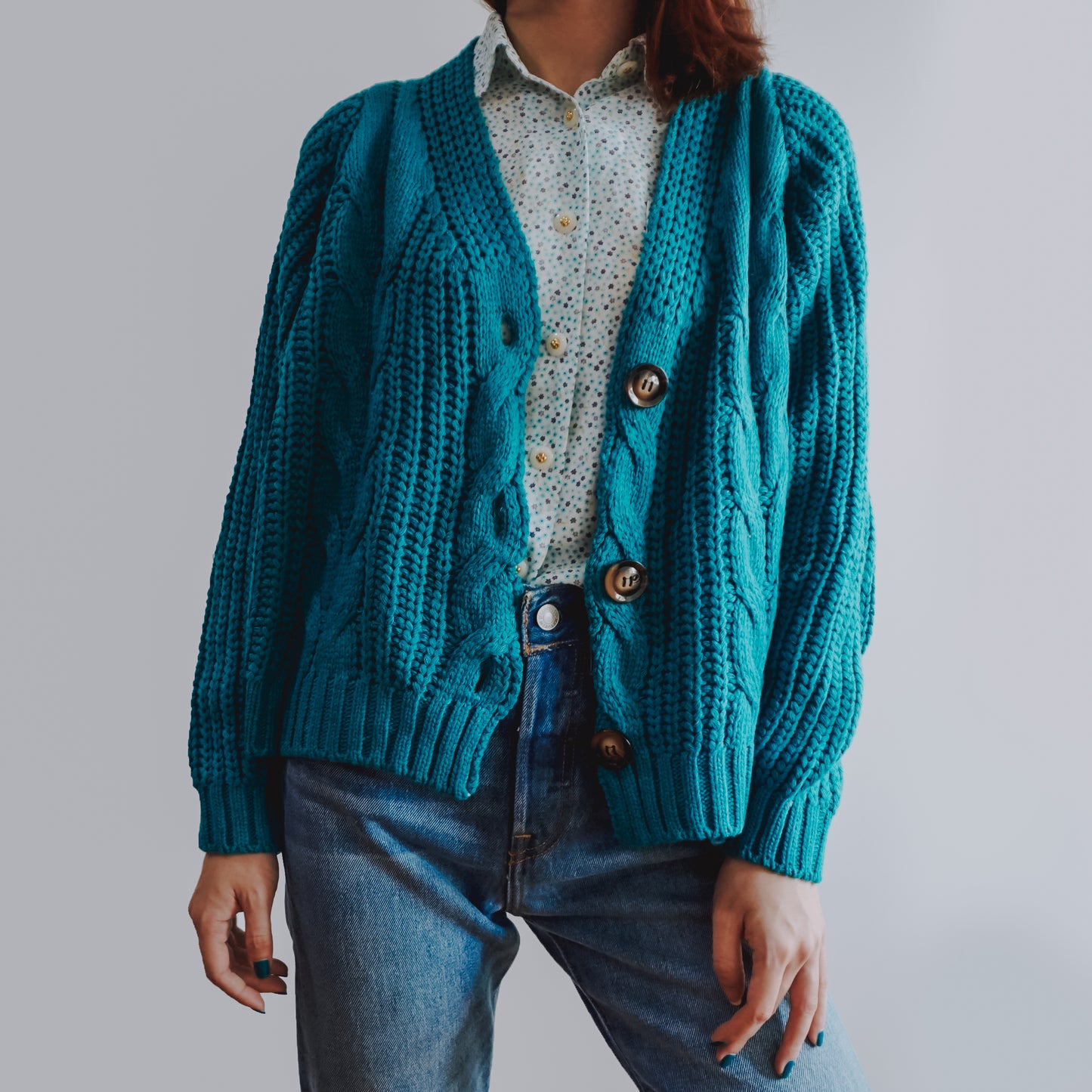 Cable Knit Cardigan (6 Colors)
