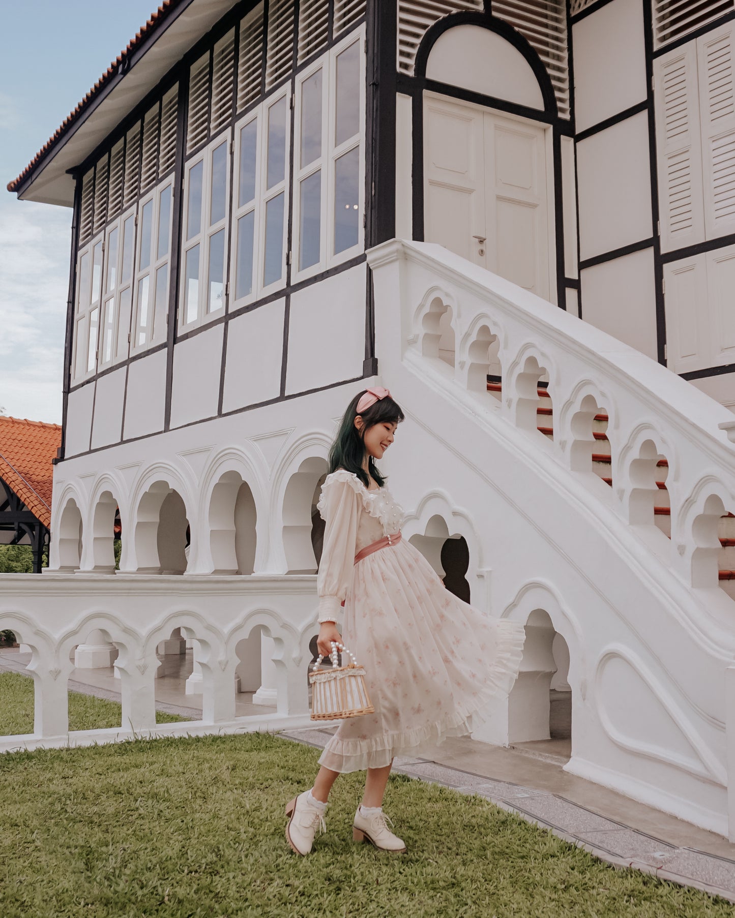 Sweet Dreams Midi Dress (Cream)