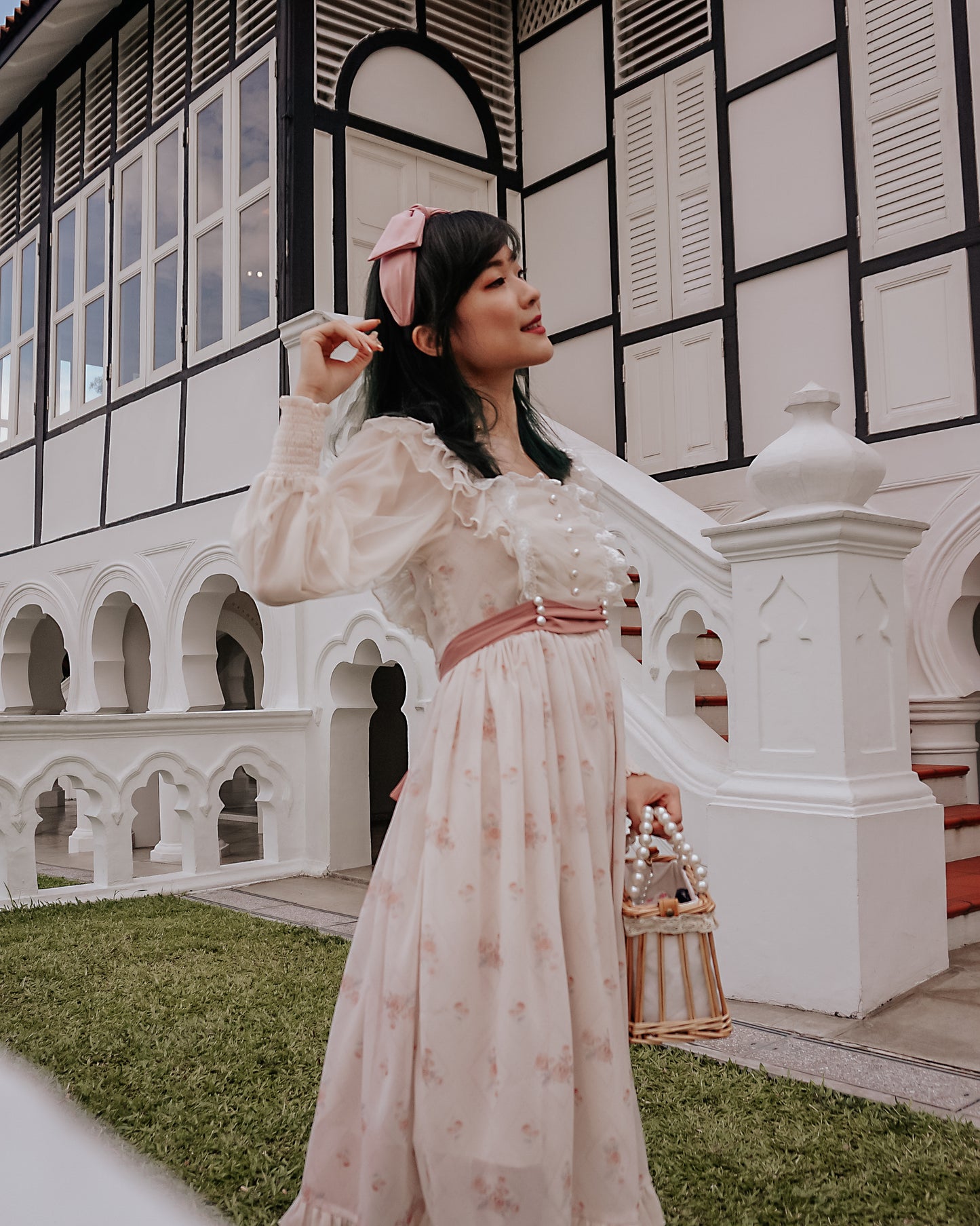 Sweet Dreams Midi Dress (Cream)