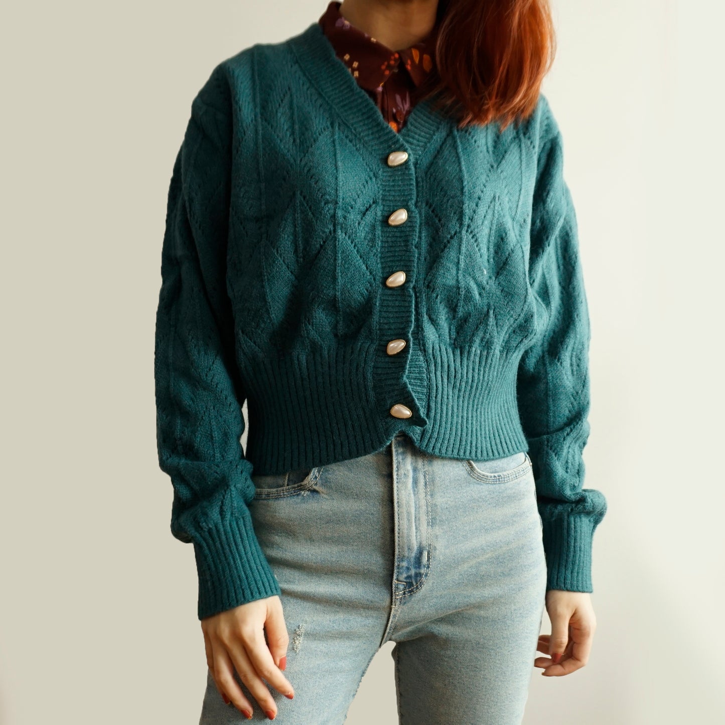 Scallop Crochet Cardigan (4 Colors)