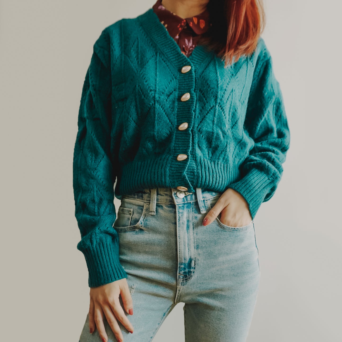 Scallop Crochet Cardigan (4 Colors)