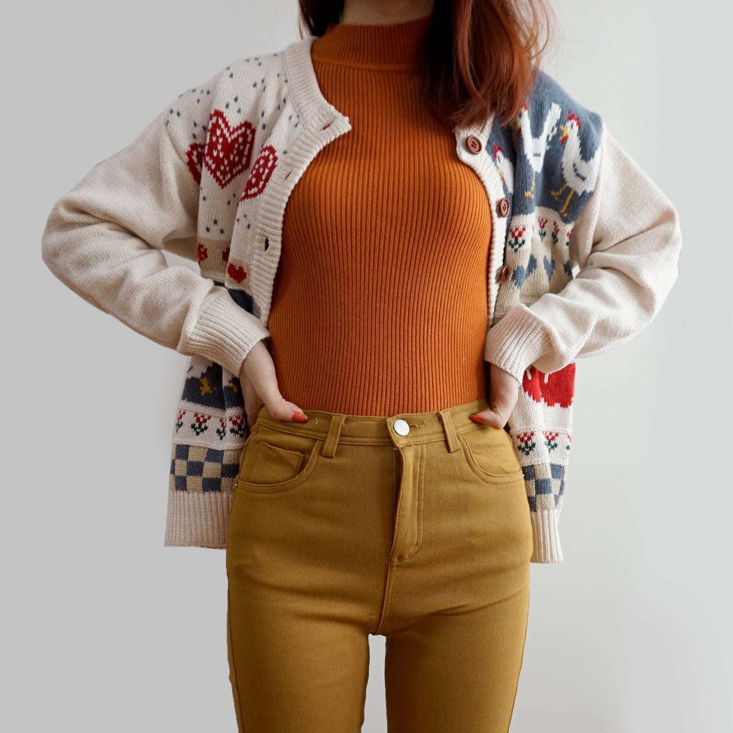 Apple Picking Cardigan (Off White)