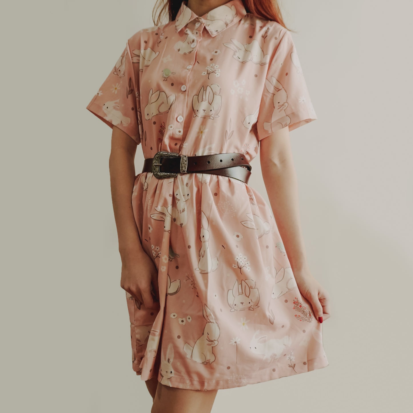 Sweet Bunny Babydoll Dress (2 Colors)