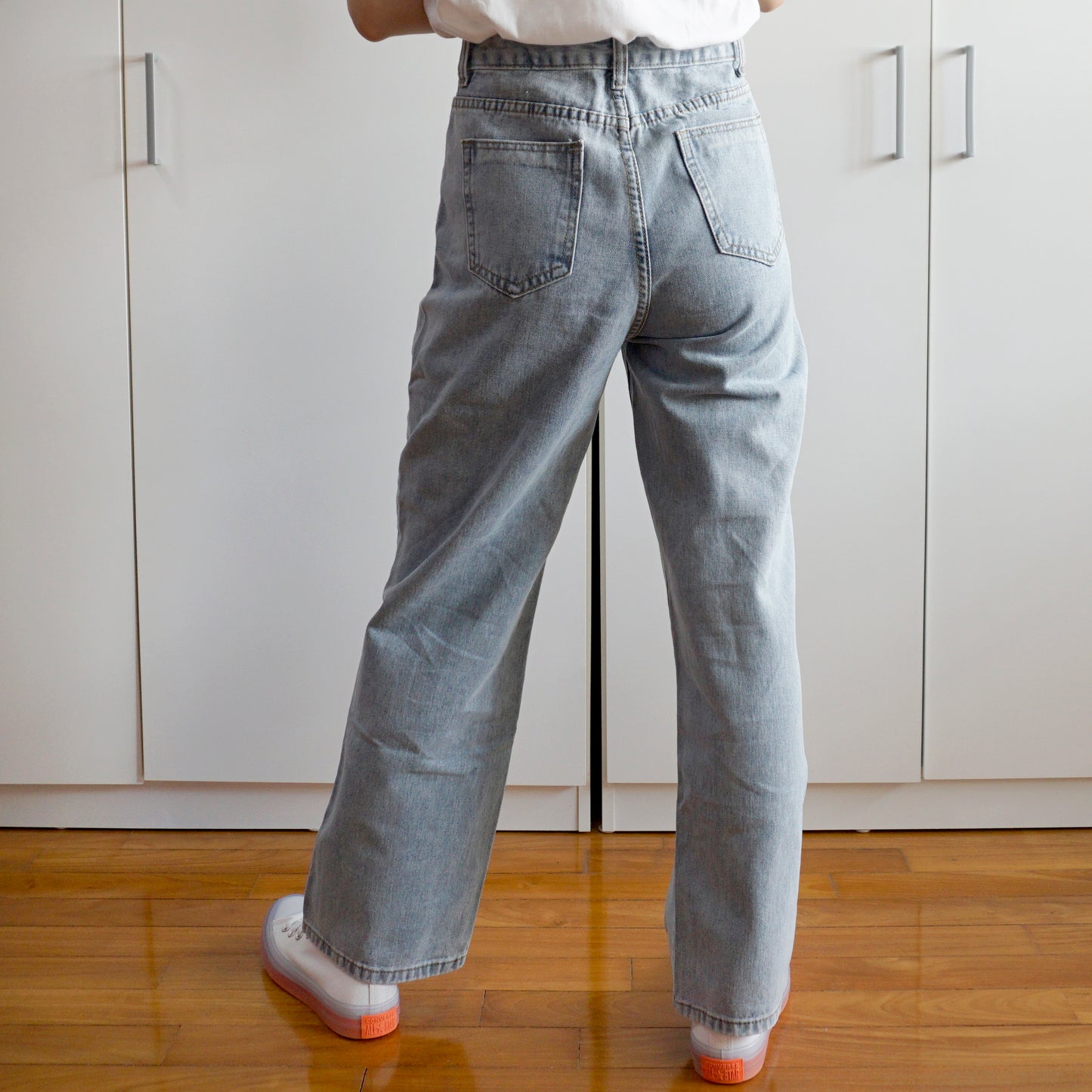 Embroidered Heart Jeans (2 Colors)