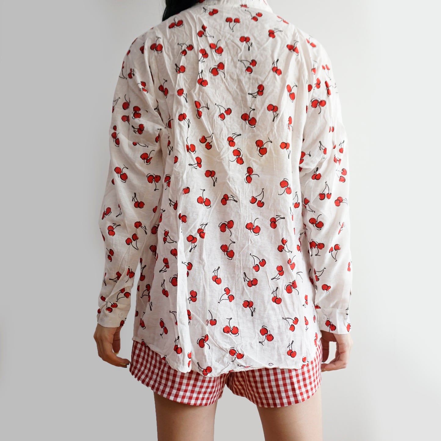 Cherry Button Up Shirt (2 Colors)