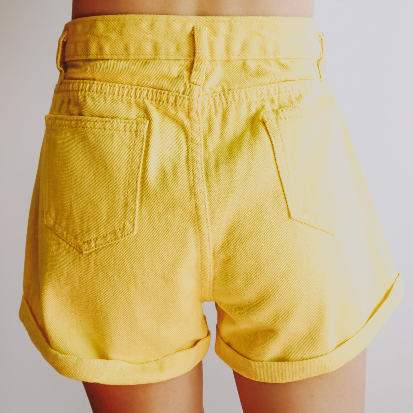 Juicy Denim Cuffed Shorts (6 Colors)