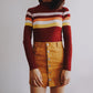 Sunset Stripe Mock Neck Sweater (3 Colors)