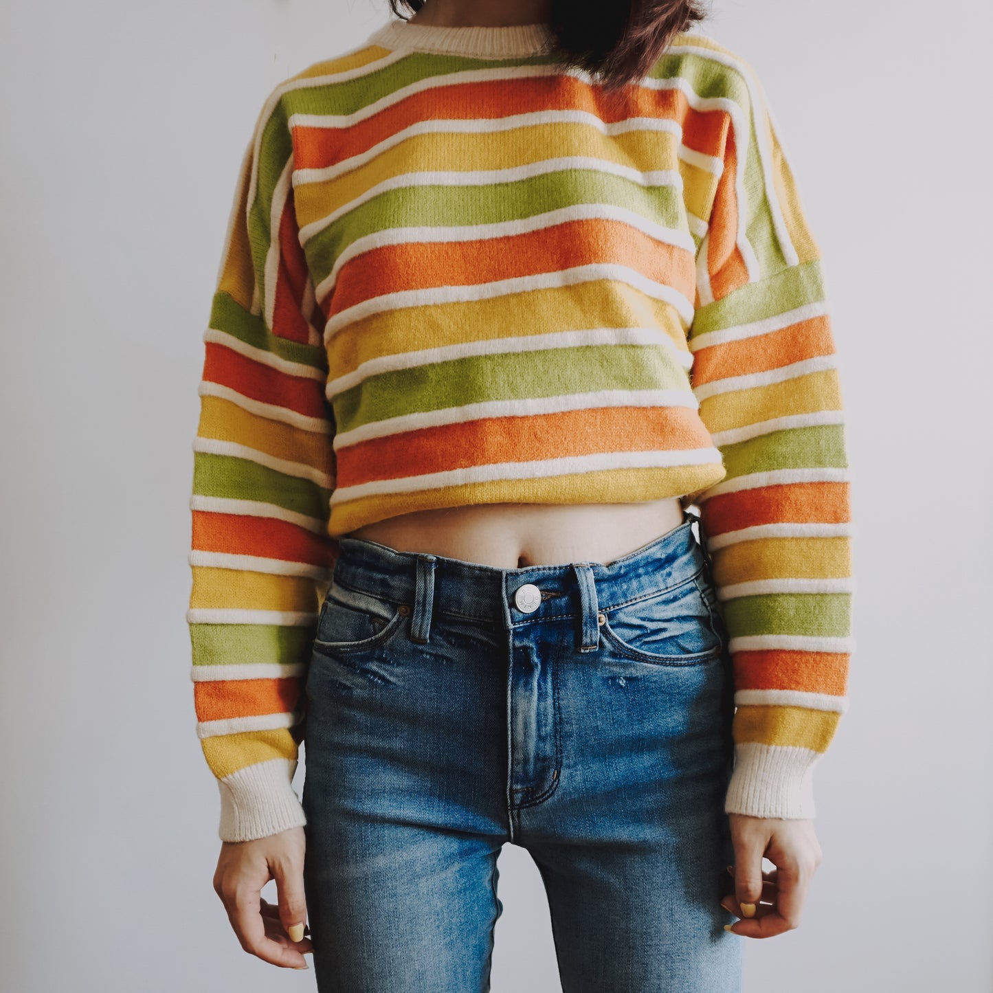 Fruity Stripe Sweater (3 Colors)
