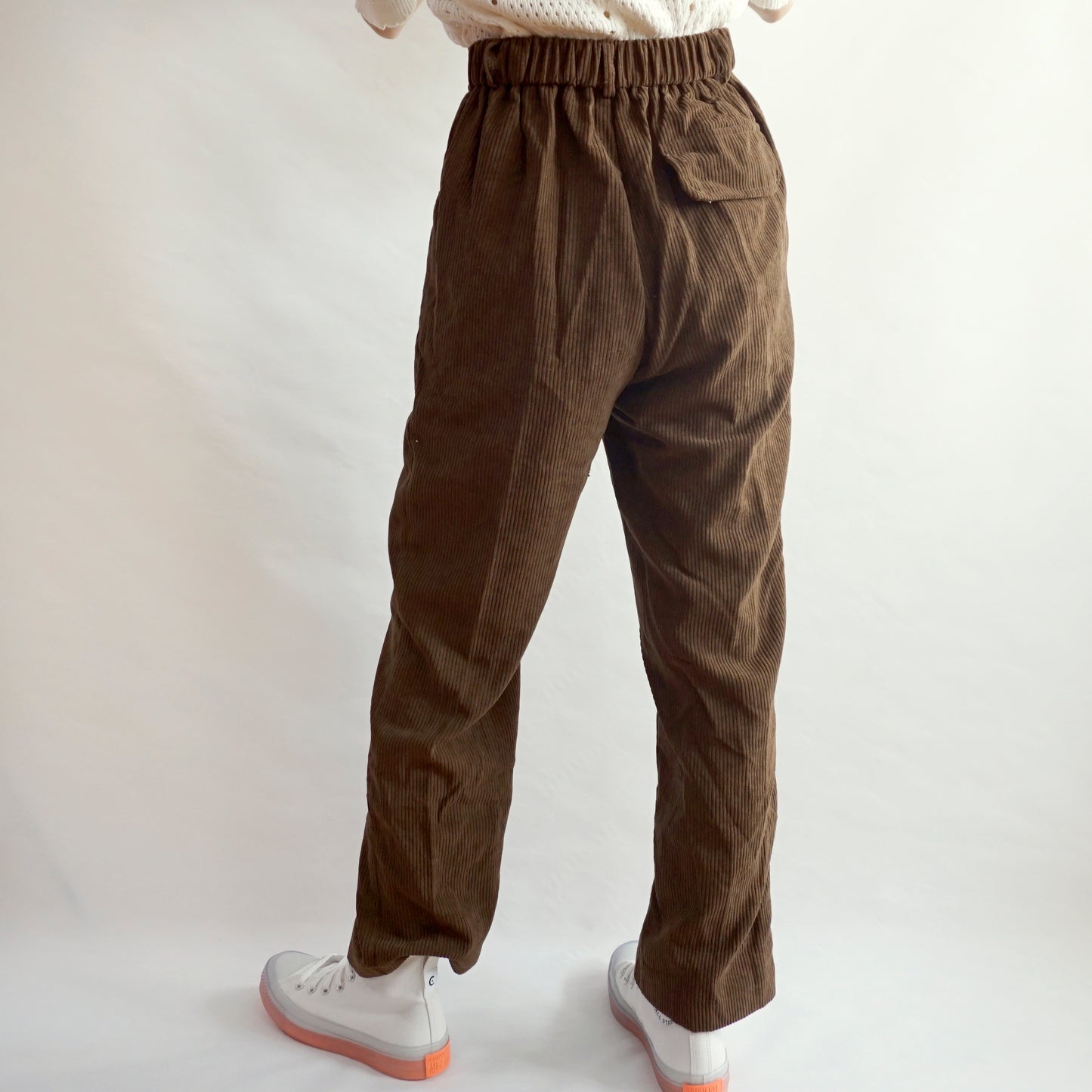 Pleated Corduroy Pants (4 Colors)