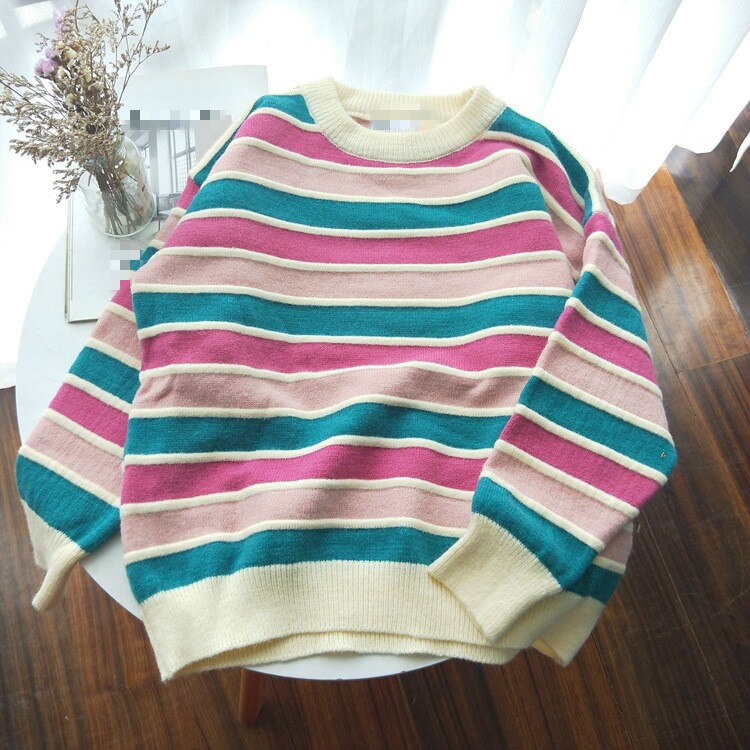 Fruity Stripe Sweater (3 Colors)