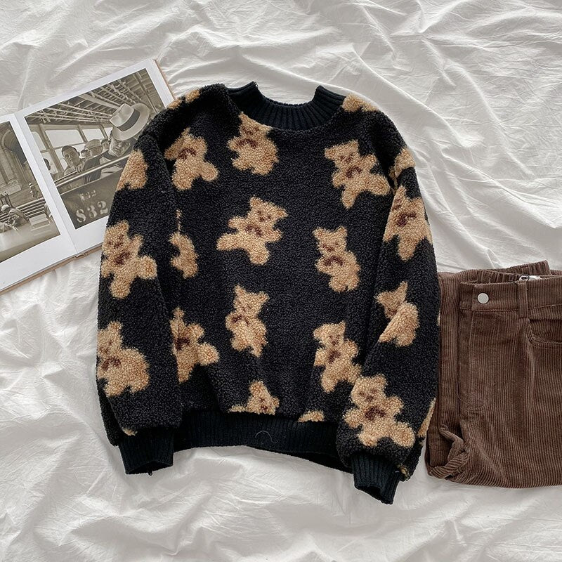 Teddy Bear Sweater (3 Colors)