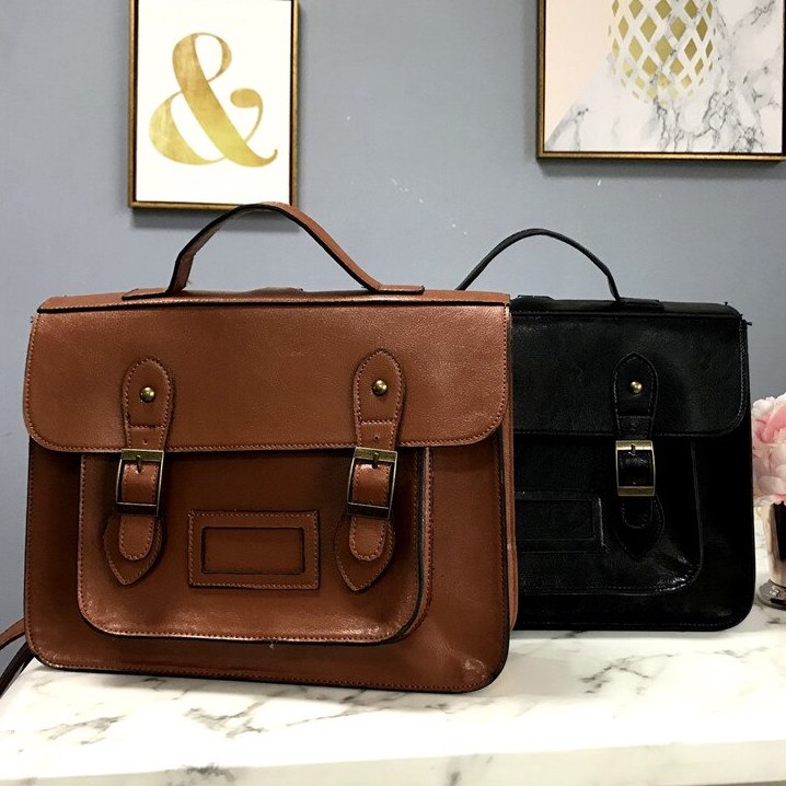 Classic Satchel Bag (2 Colors)