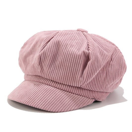 Corduroy Baker Boy Cap (3 Colors)