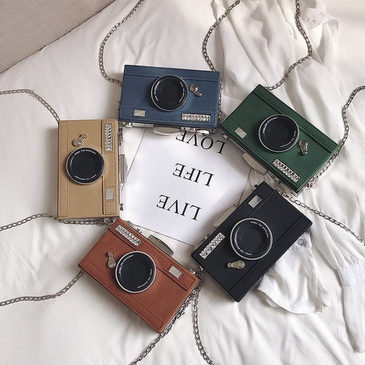 Camera Crossbody Bag (5 Colors)
