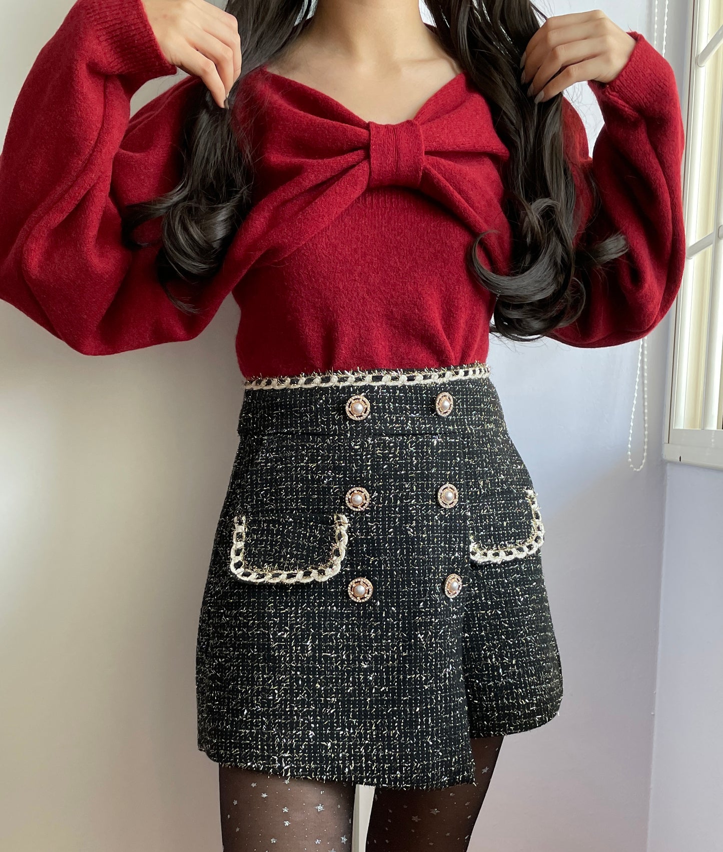 Bow Front Sweater (8 Colors)