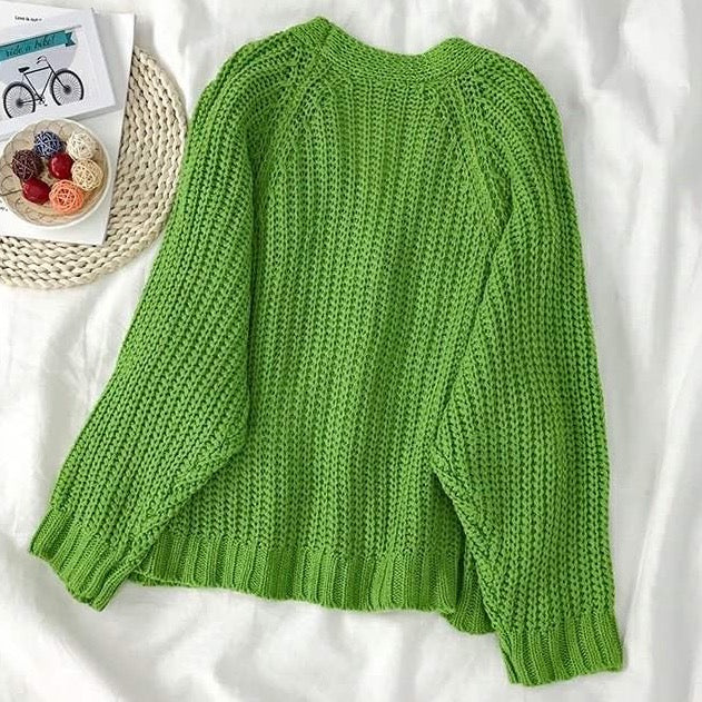 Cable Knit Cardigan (6 Colors)