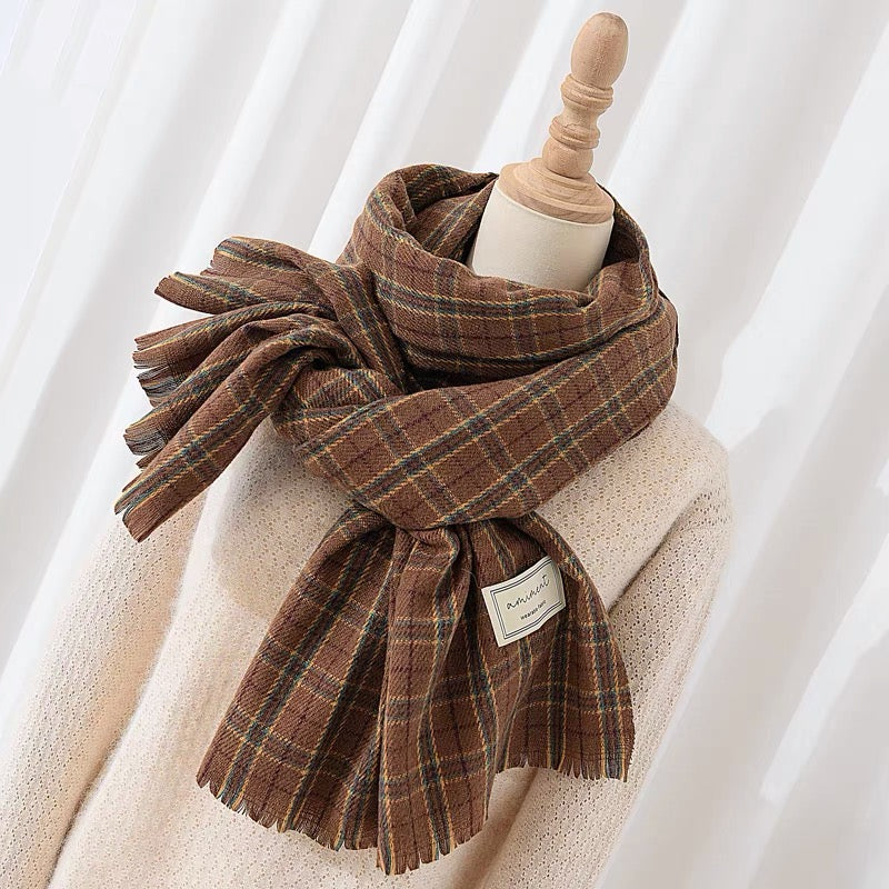 Cozy Fall Plaid Scarf (4 Colors)