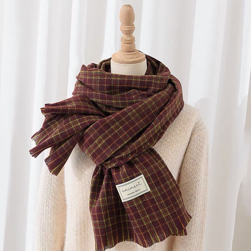 Cozy Fall Plaid Scarf (4 Colors)