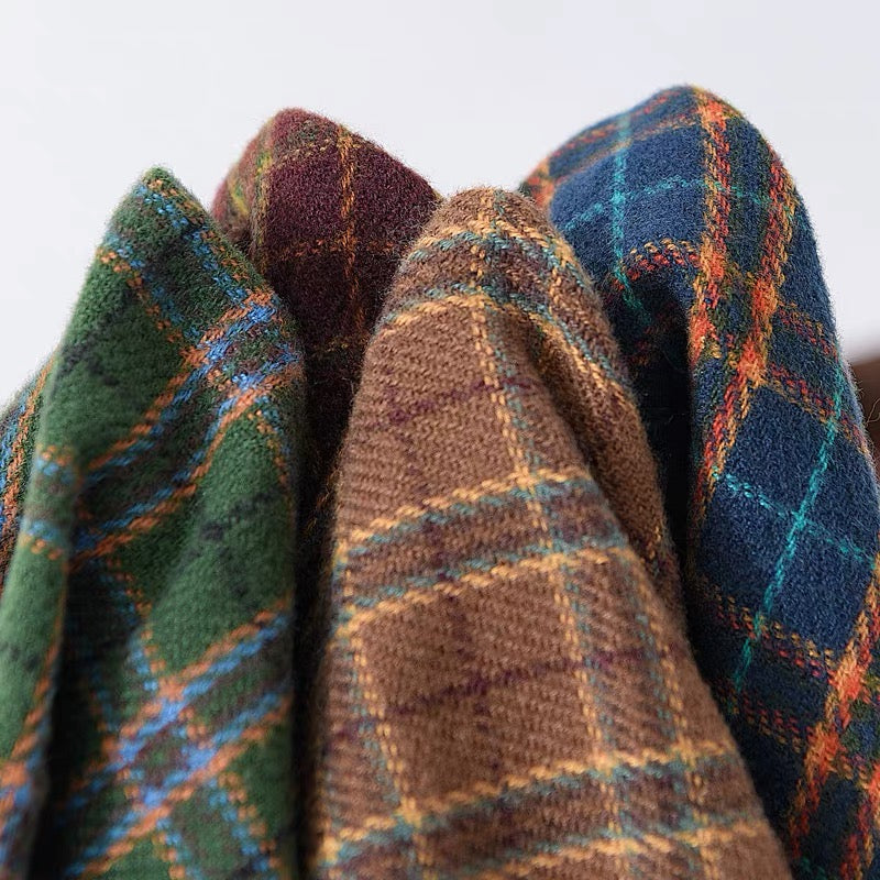 Cozy Fall Plaid Scarf (4 Colors)