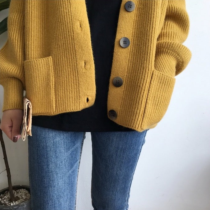 Fall Knitted Cardigan (3 Colors)