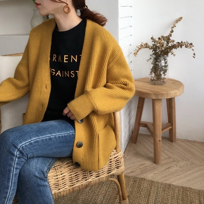 Fall Knitted Cardigan (3 Colors)