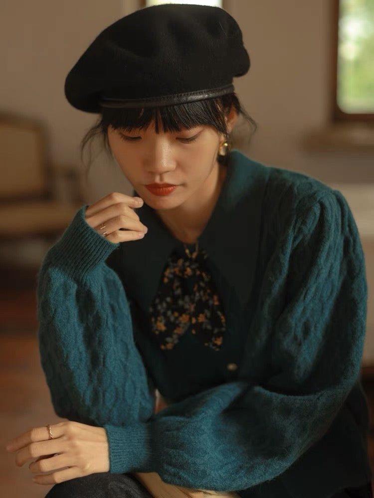 Button Up Polo Sweater (5 Colors)