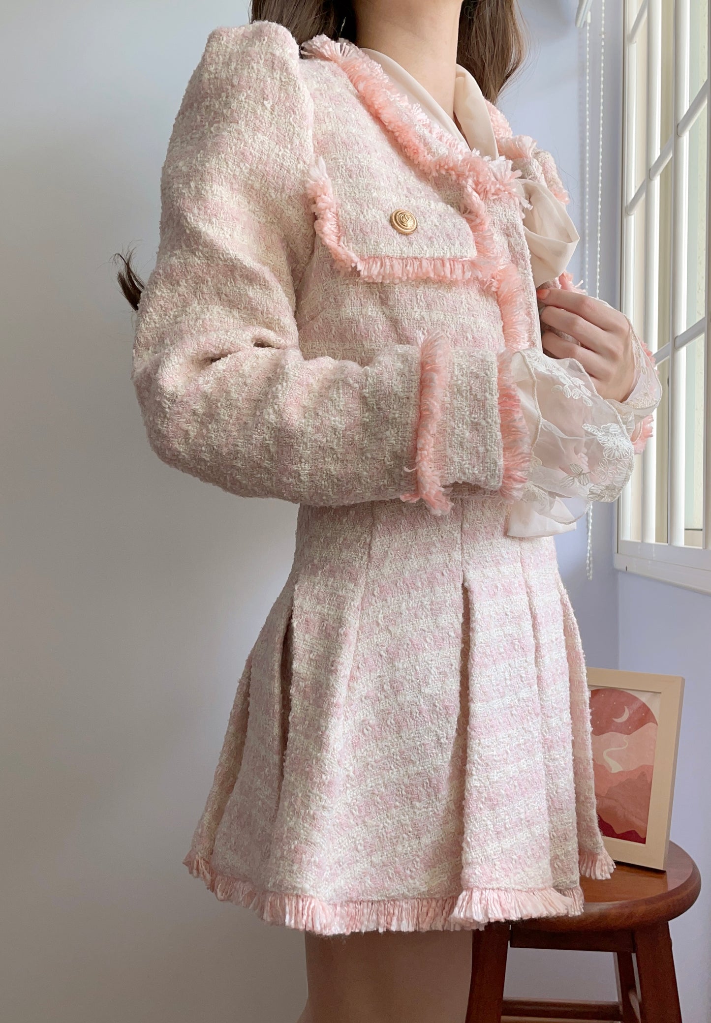Tassle Tweed Set (3 Colors)