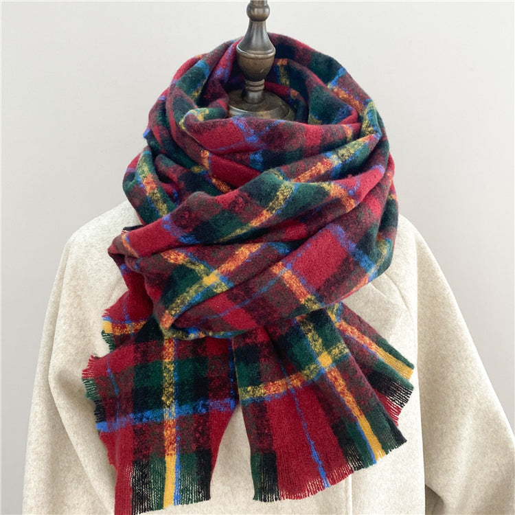 Fall Plaid Scarf (6 Colors)