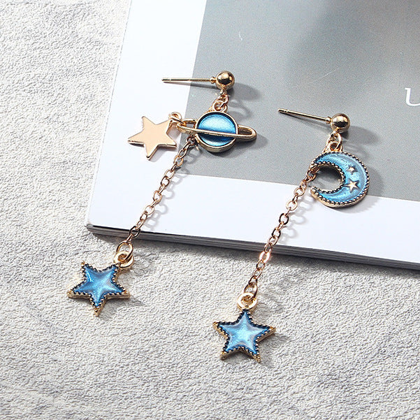 Planet Moon Star Earrings (8 Styles)