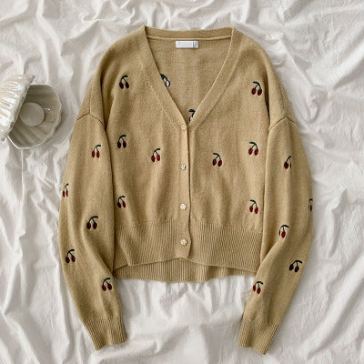 Cherry Cardigan (3 Colors)