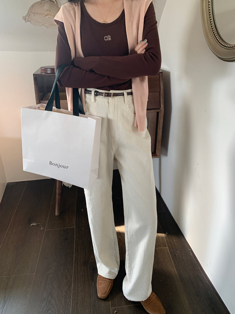 Retro Corduroy Jeans (5 Colors)