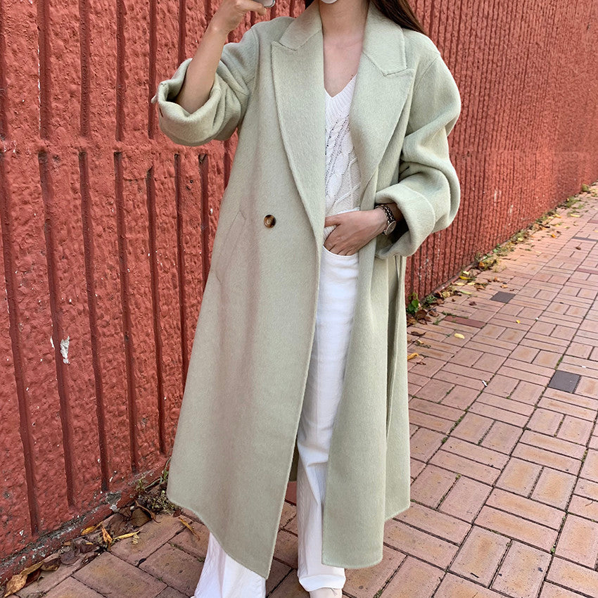 Cuffed Sleeve Coat (3 Colors)