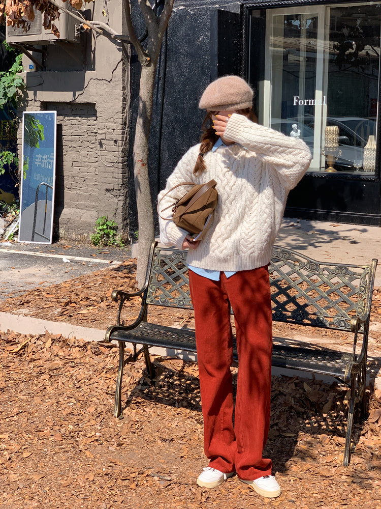 Retro Corduroy Jeans (5 Colors)